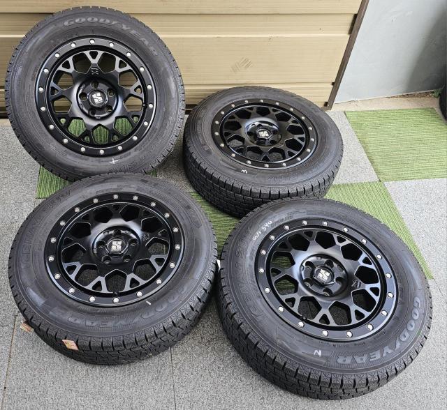 XTREME-J XJ GNXg[WFC 16C` 6.5J +35 PCD112~p4{ZbgGOODYEAR ICE  /oCN
