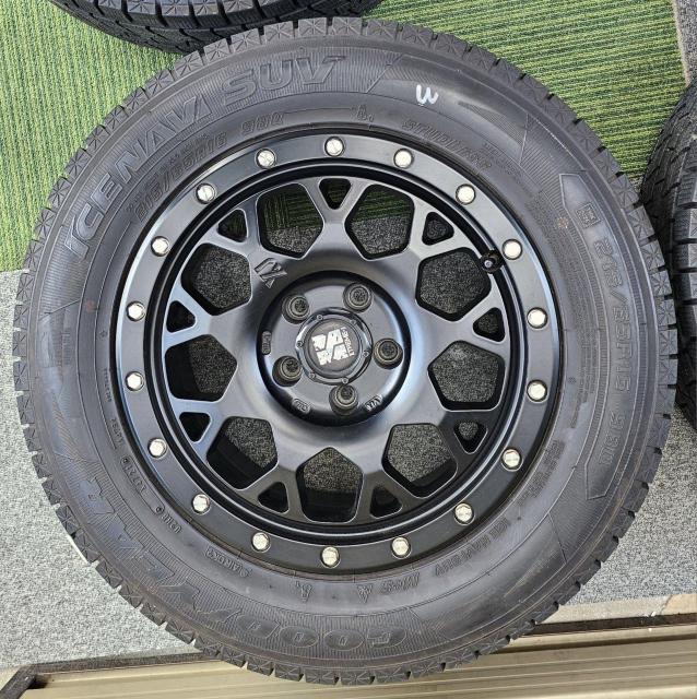 XTREME-J XJ GNXg[WFC 16C` 6.5J +35 PCD112~p4{ZbgGOODYEAR ICE  /oCN