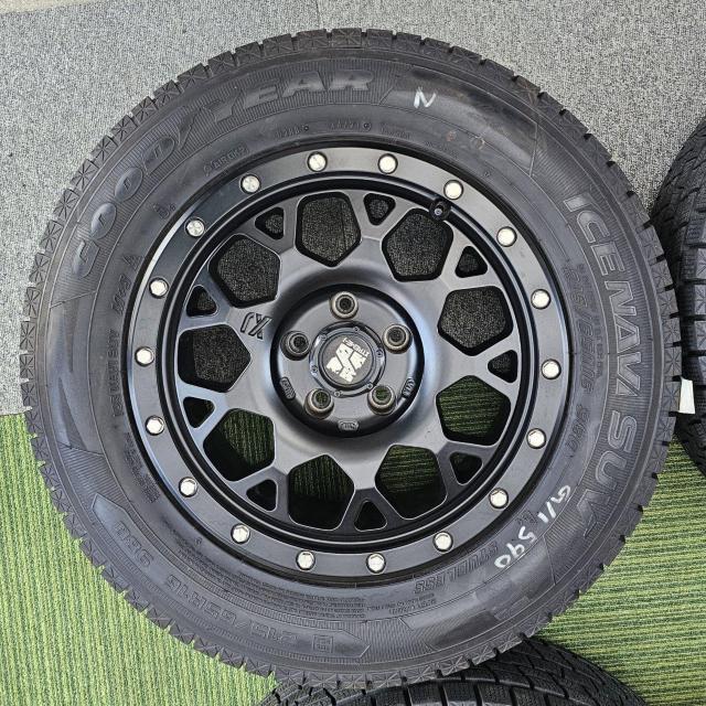 XTREME-J XJ GNXg[WFC 16C` 6.5J +35 PCD112~p4{ZbgGOODYEAR ICE  /oCN