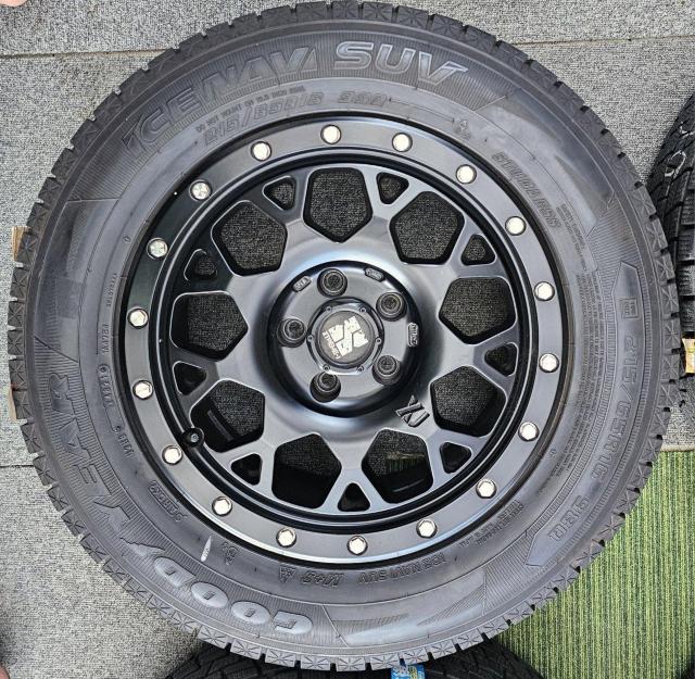 XTREME-J XJ GNXg[WFC 16C` 6.5J +35 PCD112~p4{ZbgGOODYEAR ICE  /oCN