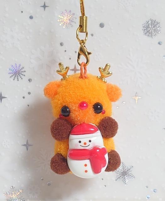 ハンドメイド♪ポンポンマスコット★アニマルクリスマス☆オーナメント★雪遊びトナカイさん@ < ペット/手芸/園芸 ハンドメイド♪ポンポンマスコット★アニマルクリスマス☆オーナメント★雪遊びトナカイさん@ < ペット/手芸/園芸の