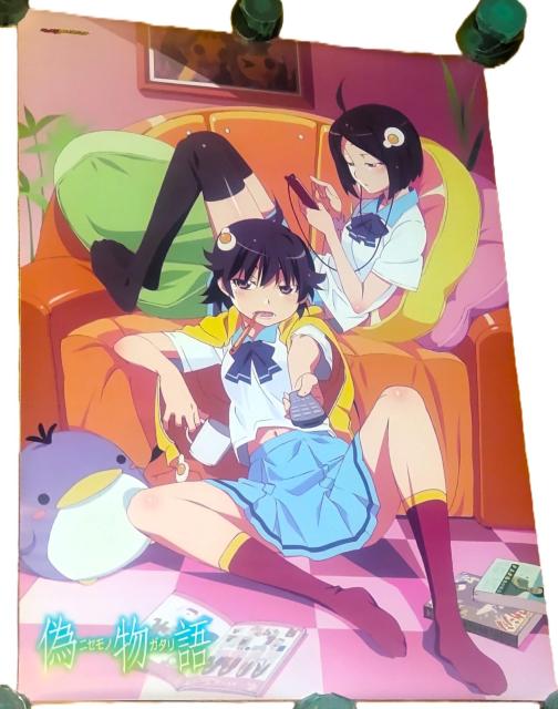 Blu-ray&DVD 偽物語 第5巻 つきひフェニックス(下) 阿良々木月火&阿良々木火憐 B2ポスター 対象店舗購入特典 < アニメ/コミック/キャラクター Blu-ray&DVD 偽物語 第5巻 つきひフェニックス(下) 阿良々木月火&阿良々木火憐 B2ポスター 対象店舗購入特典 < アニメ/コミック/キャラクターの