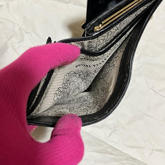 A【REBECCA TAYLOR】 レザー / がま口 / 三つ折り財布 < ブランド A【REBECCA TAYLOR】 レザー / がま口 / 三つ折り財布 < ブランドの