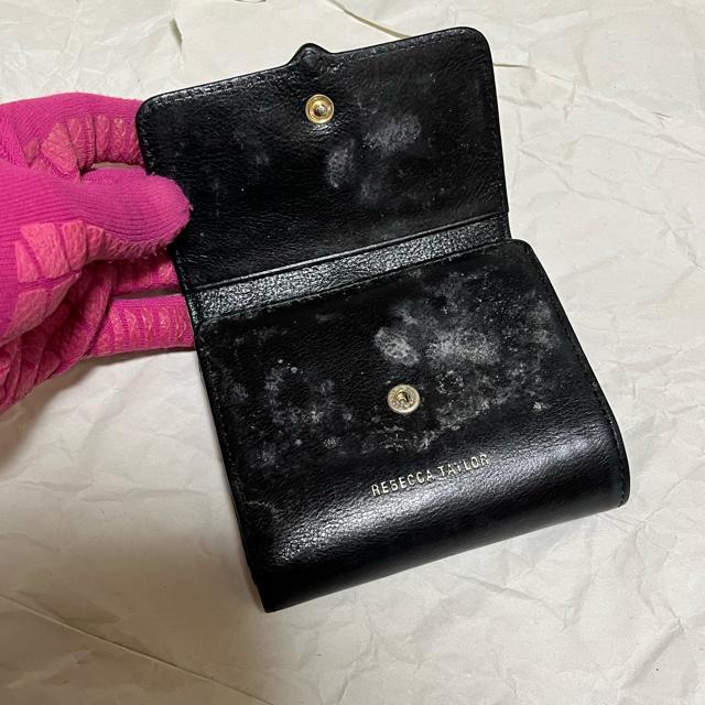 A【REBECCA TAYLOR】 レザー / がま口 / 三つ折り財布 < ブランド A【REBECCA TAYLOR】 レザー / がま口 / 三つ折り財布 < ブランドの