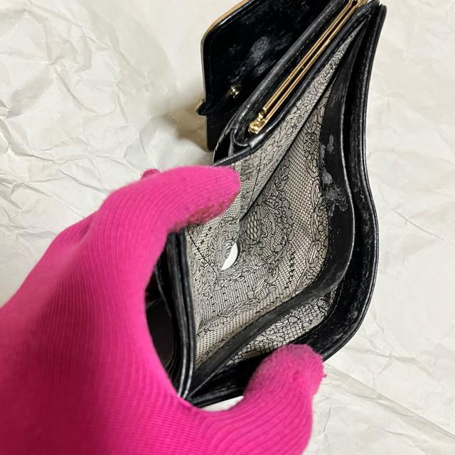 A【REBECCA TAYLOR】 レザー / がま口 / 三つ折り財布 < ブランド A【REBECCA TAYLOR】 レザー / がま口 / 三つ折り財布 < ブランドの