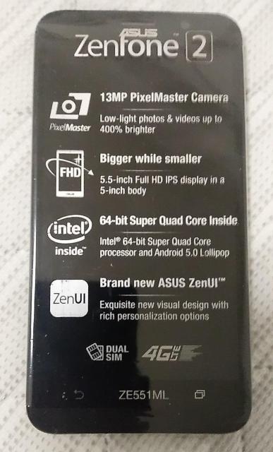 �����i���Q���ZenFone 2�iRAM 4GB�AROM 32GB�j�ƕt���i �� �Ɠd/AV�� 