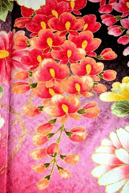 振袖 送料無料 最高峰 新品同様 暈染め 金駒シシュウ 金彩 銀通し 花尽くし 花柄 身丈161.5cm 裄丈66cm T3681 < 女性ファッション 振袖 送料無料 最高峰 新品同様 暈染め 金駒シシュウ 金彩 銀通し 花尽くし 花柄 身丈161.5cm 裄丈66cm T3681 < 女性ファッションの