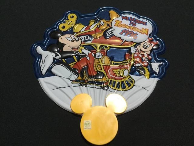 ミッキー&ミニー&プルート WELCOM TO TOONTOWN 1996 うちわ トゥーンタウン 東京ディズニーランド限定 < アニメ/コミック/キャラクター ミッキー&ミニー&プルート WELCOM TO TOONTOWN 1996 うちわ トゥーンタウン 東京ディズニーランド限定 < アニメ/コミック/キャラクターの