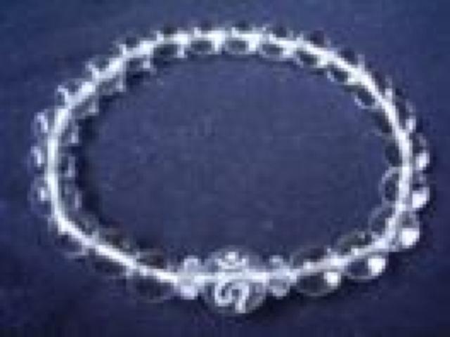 酉年*守本尊・不動明王梵字水晶ブレスレット < 女性アクセサリー/時計 酉年*守本尊・不動明王梵字水晶ブレスレット < 女性アクセサリー/時計の