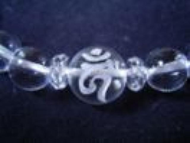 酉年*守本尊・不動明王梵字水晶ブレスレット < 女性アクセサリー/時計 酉年*守本尊・不動明王梵字水晶ブレスレット < 女性アクセサリー/時計の