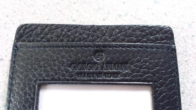 未使用!激安85%オフ、ジョルジオ・アルマーニ、定期入れ、パスケース(黒、イタリア製、定価49500円) < 男性ファッション  未使用!激安85%オフ、ジョルジオ・アルマーニ、定期入れ、パスケース(黒、イタリア製、定価49500円) < 男性ファッションの