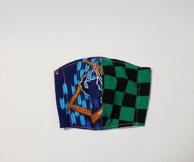 XS9夏100★【限定】  柔らかい 接触冷感立体マスク  伊之助(*^^*)ハンドメイド < 女性ファッション  XS9夏100★【限定】  柔らかい 接触冷感立体マスク  伊之助(*^^*)ハンドメイド  < 女性ファッションの