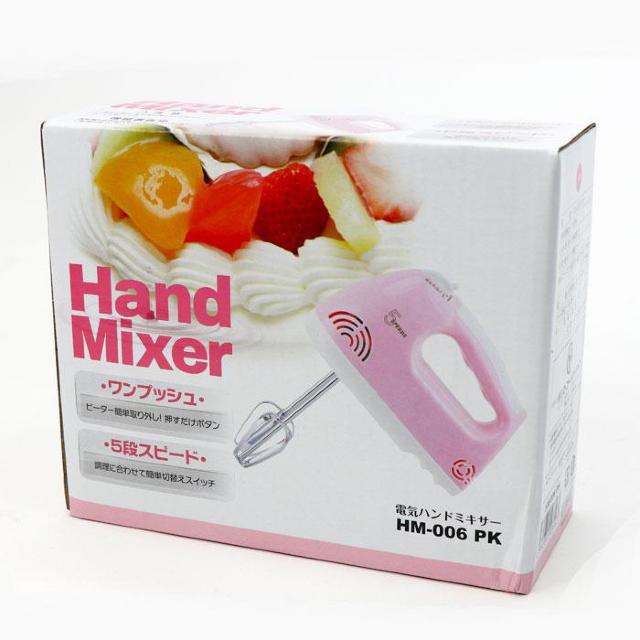 ハンドミキサー HM-006 PK < インテリア/ライフ  ハンドミキサー HM-006 PK < インテリア/ライフの