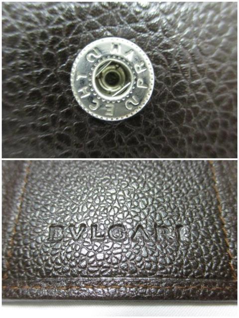 BVLGARI ブルガリ 6連キーケース ブラウン 茶 中古本物 < ブランド  BVLGARI ブルガリ 6連キーケース ブラウン 茶 中古本物 < ブランドの