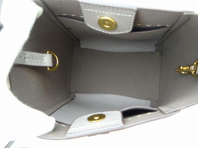 TORY BURCH トリーバーチ マックグロー スモール バケットバッグ 2WAYハンドバッグ グレー<USED> < ブランド TORY BURCH トリーバーチ マックグロー スモール バケットバッグ 2WAYハンドバッグ グレー<USED> < ブランドの