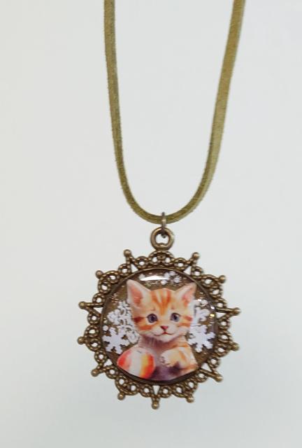 ねこちゃんかわいいレジンネックレス  ハンドメイドネックレス   ねこ  猫  ネコ  ねこアクセサリー  ねこペンダント < 女性ファッション  ねこちゃんかわいいレジンネックレス  ハンドメイドネックレス   ねこ  猫  ネコ  ねこアクセサリー  ねこペンダント < 女性ファッションの