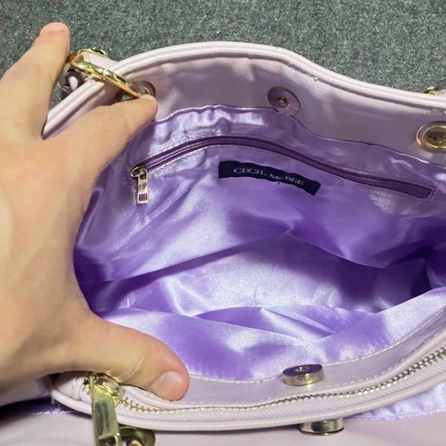 【1000円スタート】【CECIL McBEE / セシルマクビー】 ハンドバッグ / パープル < ブランド  【1000円スタート】【CECIL McBEE / セシルマクビー】 ハンドバッグ / パープル < ブランドの