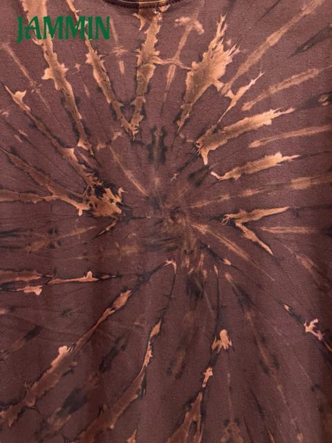 タイダイTシャツ 茶色 アジアン エスニック ヒッピー アフリカン ブラウン < 男性ファッション タイダイTシャツ 茶色 アジアン エスニック ヒッピー アフリカン ブラウン < 男性ファッションの