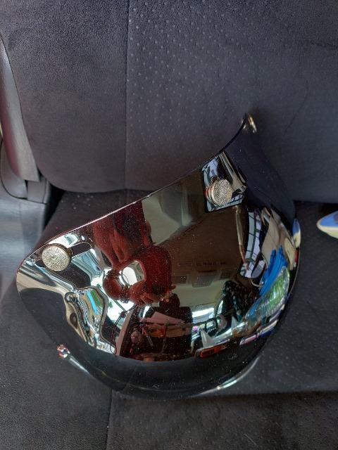 ヘルメット用バブルシールド|ジェットヘルメット  ミラータイプ < 自動車/バイク ヘルメット用バブルシールド|ジェットヘルメット  ミラータイプ < 自動車/バイク