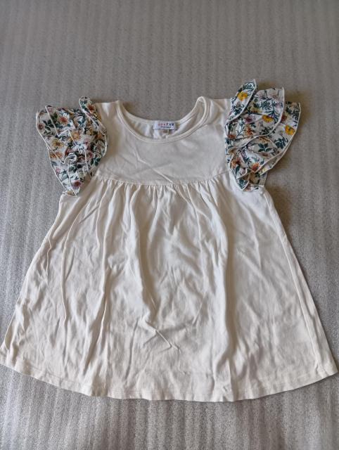 ☆ エニィファム ☆ 女の子用半袖Tシャツ ☆ 花柄フリル付き ☆ 130サイズ ☆ any-FAM < キッズ/ベビー ☆ エニィファム ☆ 女の子用半袖Tシャツ ☆ 花柄フリル付き ☆ 130サイズ ☆ any-FAM < キッズ/ベビーの