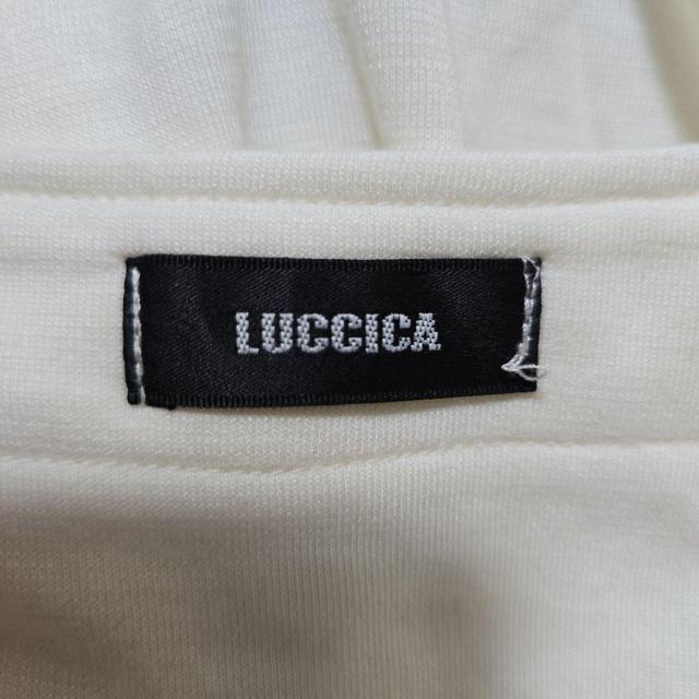LUCCICA ホワイト ボタン付きシャツ ガーリー系 483 < 女性ファッション LUCCICA ホワイト ボタン付きシャツ ガーリー系 483 < 女性ファッションの
