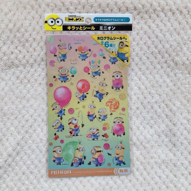 新品 ミニオン ホログラム シール ステッカー デコ コラージュ シール帳 No.04 N2m < インテリア/ライフ 新品 ミニオン ホログラム シール ステッカー デコ コラージュ シール帳 No.04 N2m < インテリア/ライフの