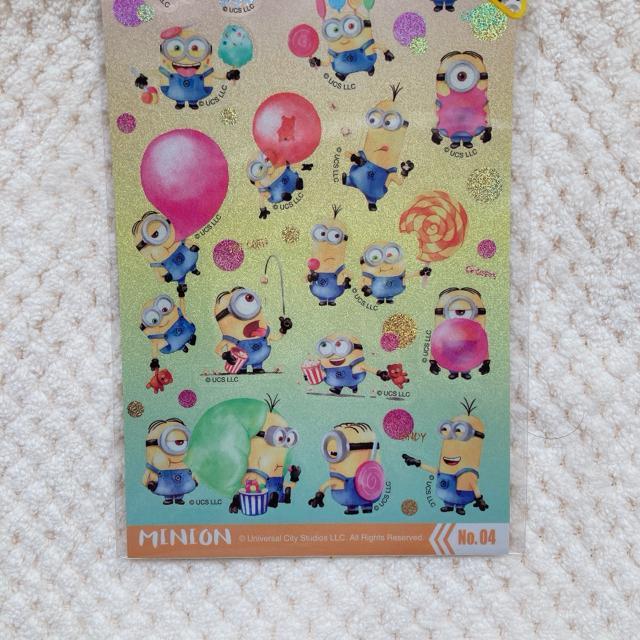 新品 ミニオン ホログラム シール ステッカー デコ コラージュ シール帳 No.04 N2m < インテリア/ライフ 新品 ミニオン ホログラム シール ステッカー デコ コラージュ シール帳 No.04 N2m < インテリア/ライフの