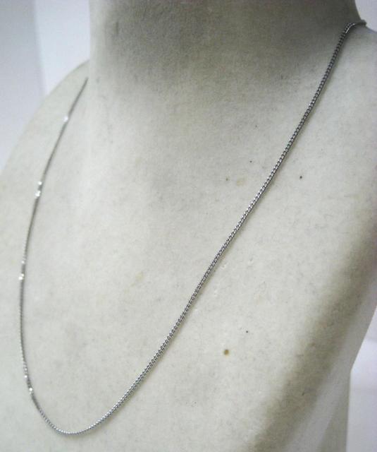 美品 Pt850 プラチナ 喜平 ネックレス 42cm y < 女性アクセサリー/時計 美品 Pt850 プラチナ 喜平 ネックレス 42cm y < 女性アクセサリー/時計の