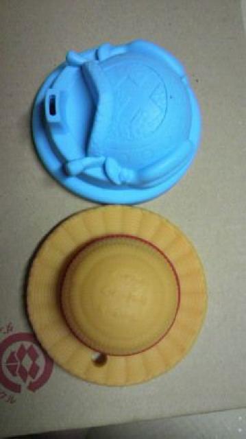 ワンピース 非売品 チョッパー&麦わら帽子型 ゴム製 カミコップキャップ < アニメ/コミック/キャラクター  ワンピース 非売品 チョッパー&麦わら帽子型 ゴム製 カミコップキャップ  < アニメ/コミック/キャラクターの