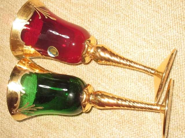未使用☆ボヘミアン*ペアグラス(赤×グリーン)酒器*大 < インテリア/ライフ  未使用☆ボヘミアン*ペアグラス(赤×グリーン)酒器*大 < インテリア/ライフの
