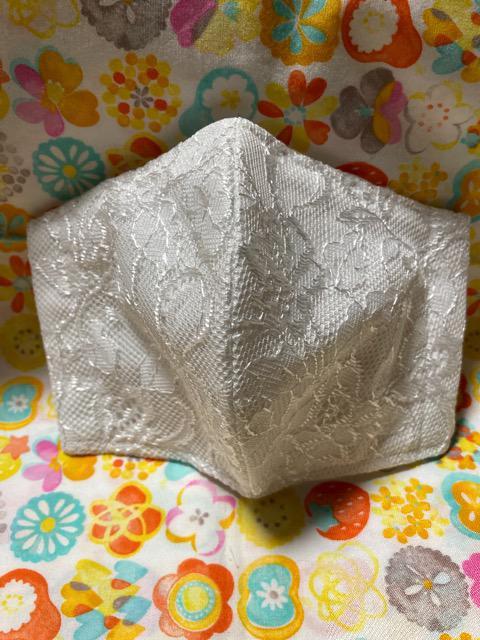 HMオシャレマスク 花柄レース×白 < ペット/手芸/園芸  HMオシャレマスク 花柄レース×白  < ペット/手芸/園芸の