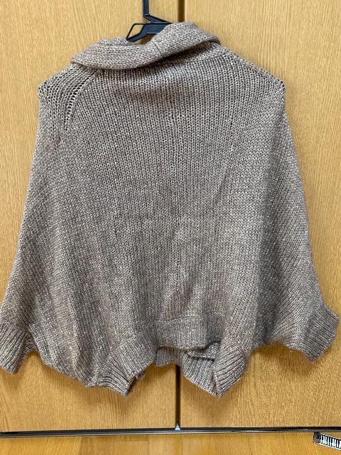 美品☆ BRAHMIN/ブラーミン☆ブラウン×ゴールドカーディガン☆38 < ブランド  美品☆ BRAHMIN/ブラーミン☆ブラウン×ゴールドカーディガン☆38 < ブランドの