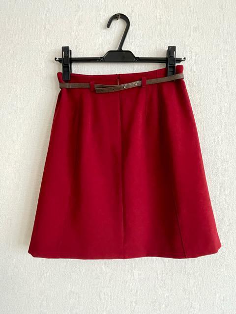 Y239 新品 アプワイザーリッシェ スカート ひざ丈 ボルドー サイズ2 < ブランド Y239 新品 アプワイザーリッシェ スカート ひざ丈 ボルドー サイズ2 < ブランドの