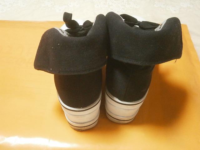 ◆中古品 レディース ハイカットスニーカー 38 < 女性ファッション  ◆中古品 レディース ハイカットスニーカー 38 < 女性ファッションの