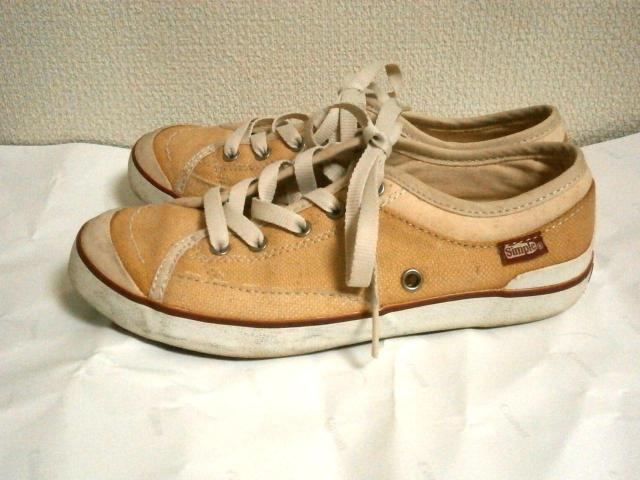 ◆simple シンプル スニーカー 中古品 レディース サイズ37 < 女性ファッション  ◆simple シンプル スニーカー 中古品 レディース サイズ37 < 女性ファッションの