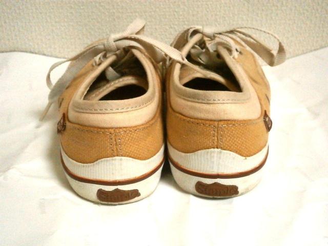 ◆simple シンプル スニーカー 中古品 レディース サイズ37 < 女性ファッション  ◆simple シンプル スニーカー 中古品 レディース サイズ37 < 女性ファッションの