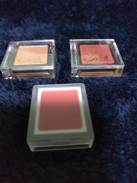 EXCEL &MUJI  アイシャドウ・リップカラー3点セット < 香水/コスメ/ネイル  EXCEL &MUJI  アイシャドウ・リップカラー3点セット  < 香水/コスメ/ネイルの