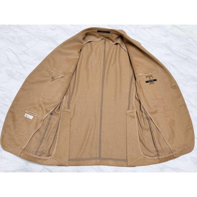 タリアトーレTAGLIATORE最高級キャメル100%テーラードジャケ < 男性ファッション タリアトーレTAGLIATORE最高級キャメル100%テーラードジャケ < 男性ファッションの