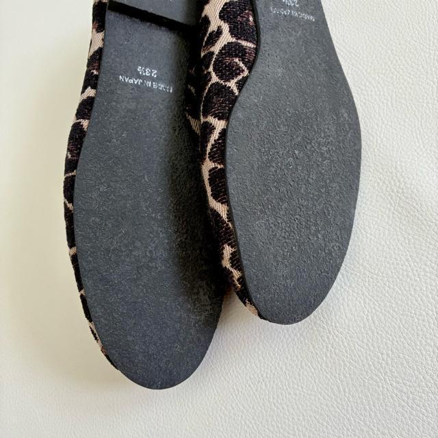 ◆極美品◆日本製◆TRE DUE NOVE◆レオパードバレエシューズ◆23.5 < 女性ファッション  ◆極美品◆日本製◆TRE DUE NOVE◆レオパードバレエシューズ◆23.5 < 女性ファッションの