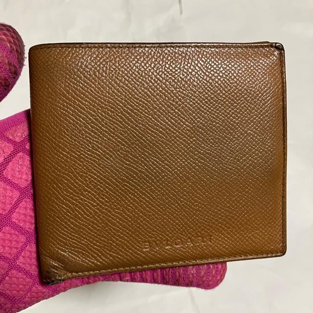 【BVLGARI / ブルガリ】レザー / 二つ折り財布(小銭入れあり) < ブランド 【BVLGARI / ブルガリ】レザー / 二つ折り財布(小銭入れあり) < ブランドの