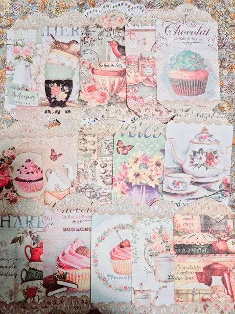 お裾分け☆スイーツとティーセットのダイカットメモ15枚☆ < インテリア/ライフ お裾分け☆スイーツとティーセットのダイカットメモ15枚☆ < インテリア/ライフの