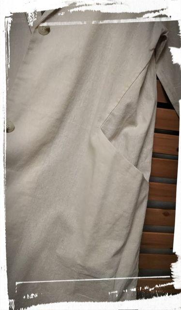 *Lugnoncure by SM2* コットンリネン チェスターコート 新品 L オフベージュ \9612 < ブランド *Lugnoncure by SM2* コットンリネン チェスターコート 新品 L オフベージュ \9612 < ブランドの