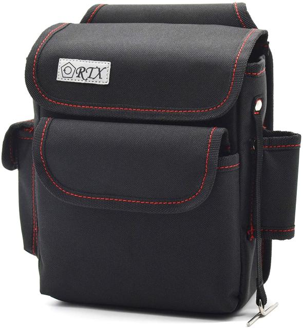 腰袋 釘袋 電工腰袋 フタ付き 工具差し入れ ホルダー付 二段 < ペット/手芸/園芸 腰袋 釘袋 電工腰袋 フタ付き 工具差し入れ ホルダー付 二段 < ペット/手芸/園芸の