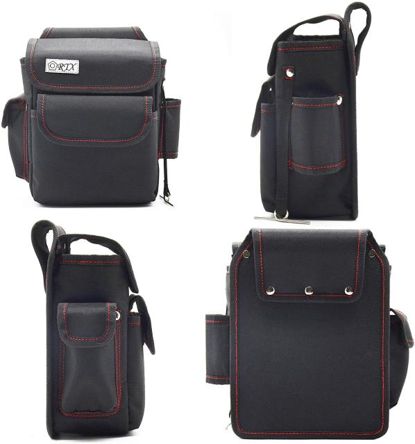 腰袋 釘袋 電工腰袋 フタ付き 工具差し入れ ホルダー付 二段 < ペット/手芸/園芸 腰袋 釘袋 電工腰袋 フタ付き 工具差し入れ ホルダー付 二段 < ペット/手芸/園芸の