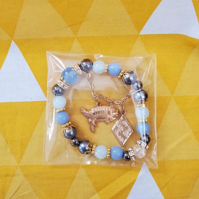 新品*鬼滅の刃*数珠ブレスレット*猪チャーム付き*嘴平伊之助 < アニメ/コミック/キャラクター 新品*鬼滅の刃*数珠ブレスレット*猪チャーム付き*嘴平伊之助 < アニメ/コミック/キャラクターの