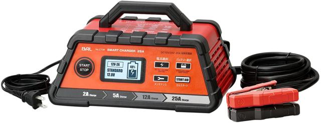 BAL(大橋産業) 充電器 スマートチャージャー 25A < 自動車/バイク BAL(大橋産業) 充電器 スマートチャージャー 25A < 自動車/バイク