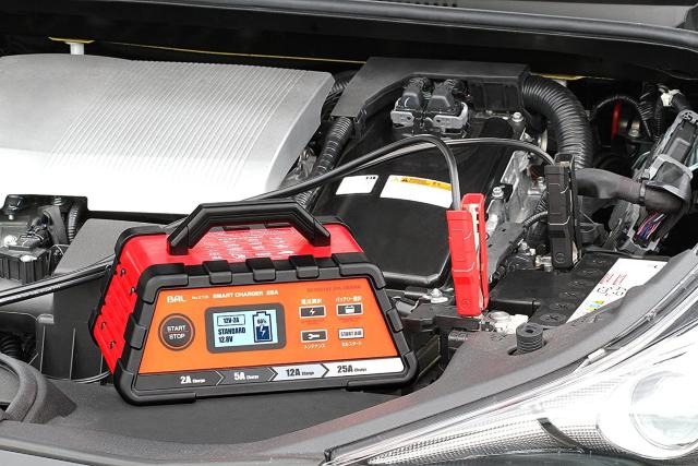 BAL(大橋産業) 充電器 スマートチャージャー 25A < 自動車/バイク BAL(大橋産業) 充電器 スマートチャージャー 25A < 自動車/バイク