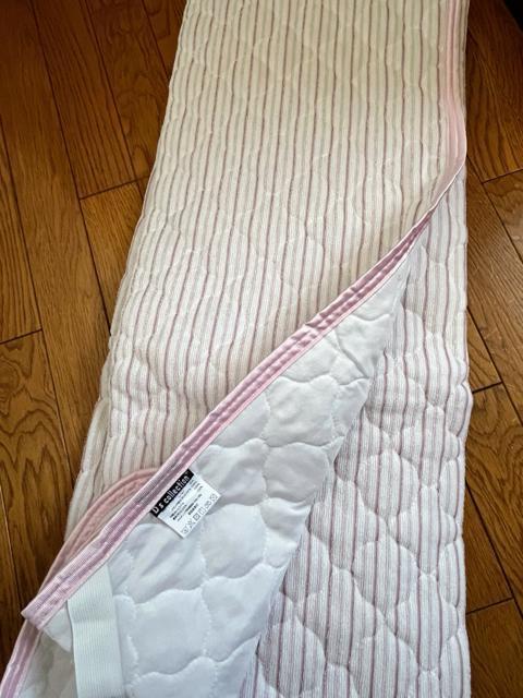 爽やかな肌触り!パイル素材!シングルサイズ!敷パッド!100×205センチ!新品!(ピンク) < インテリア/ライフ  爽やかな肌触り!パイル素材!シングルサイズ!敷パッド!100×205センチ!新品!(ピンク) < インテリア/ライフの