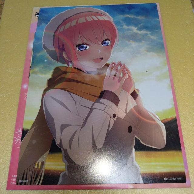 中野一花 イラストボード五等分の花嫁 一番くじ ぬくもりを分かち合って < アニメ/コミック/キャラクター  中野一花 イラストボード五等分の花嫁 一番くじ ぬくもりを分かち合って  < アニメ/コミック/キャラクターの
