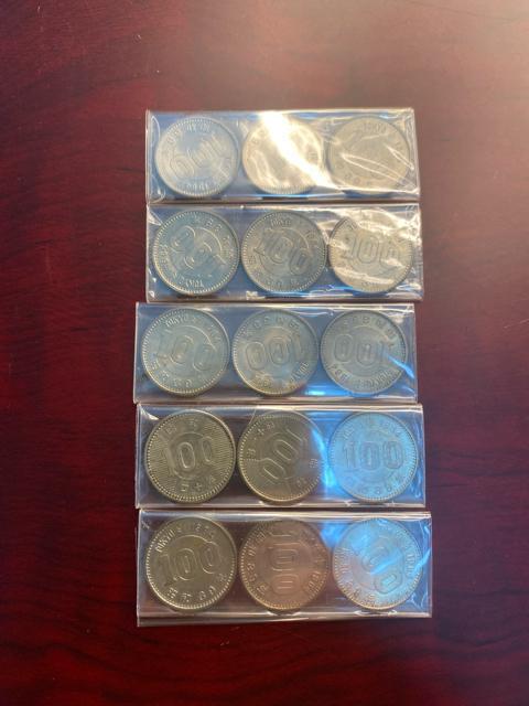 PCGS NCG ��݁@�ÑK�@�A���e�B�[�N�R�C���@100�~��� �� �z�r�[�� 